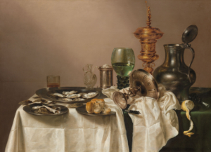 Puzzle (1.000 Teile): Stillleben mit vergoldetem Kelch, Willem Claesz Heda, Rijksmuseum Amsterdam