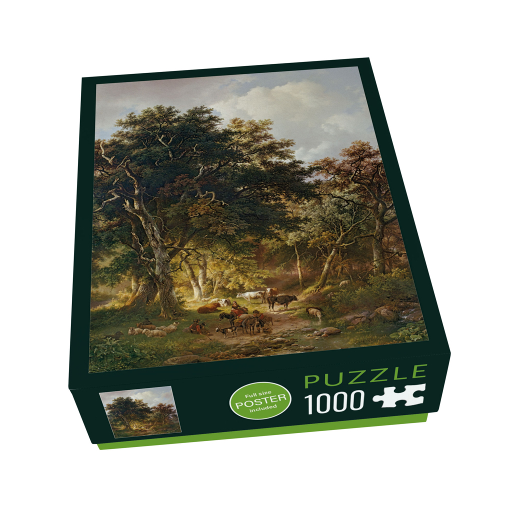 Puzzle (1.000 Teile): Groot Bosgezicht, Koekkoek, Koekkoek Haus