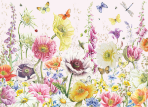 Puzzle (1.000 Teile): Wild Flower Field, Janneke Brinkman-Salentijn