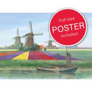 Puzzle (1.000 Teile): Tulipfields, Sietse Wiersma