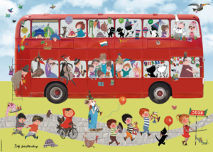 Puzzle (200 Stücke): Bus, Fiep Westendorp