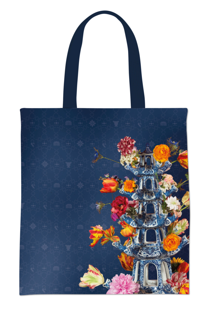 Leinentasche: Tulpenvase, Het Loo Palace