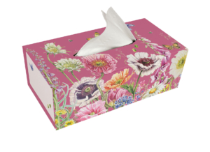 Taschentuchbox-Halter: Wild Flower Field, Janneke Brinkman-Salentijn