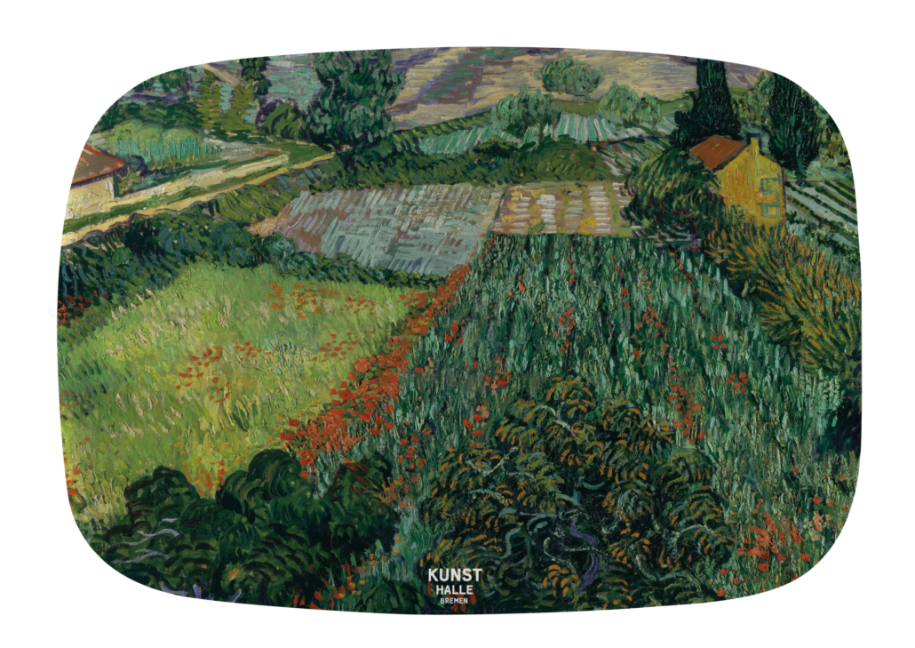 Tafel: Mohnfeld, Vincent van Gogh, Kunsthalle Bremen