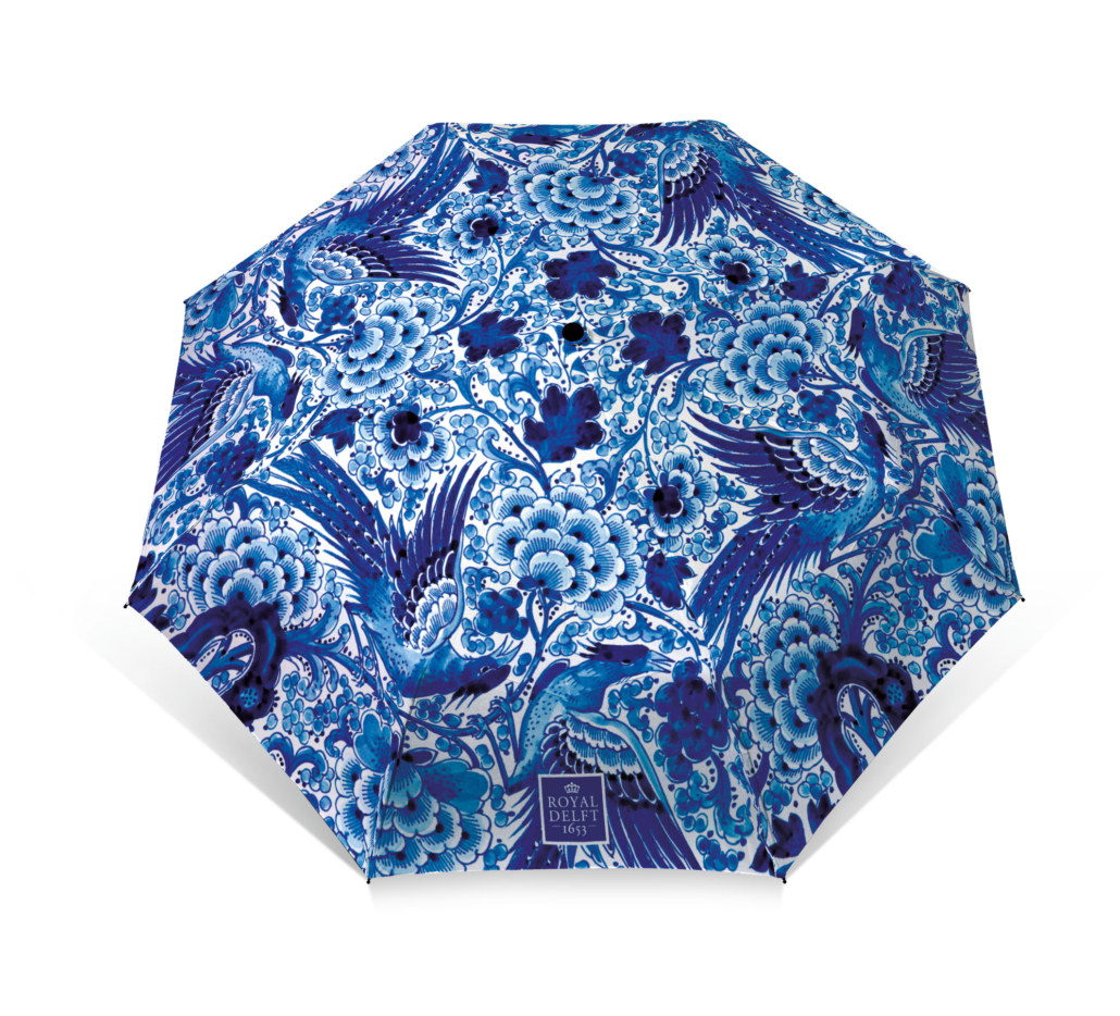 Regenschirm faltbar: Royal Delft