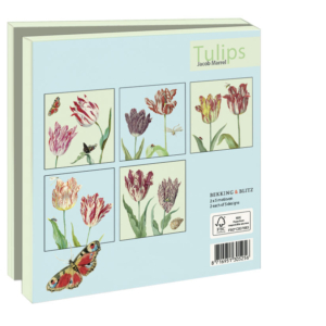 Grußkartenbox mit Umschläge – Quadratisch: Tulips, Jacob Marrel, Collection Rijksmuseum Amsterdam