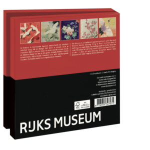 Grußkartenbox mit Umschläge – Quadratisch: Asian Kimono, Collection Rijksmuseum Amsterdam