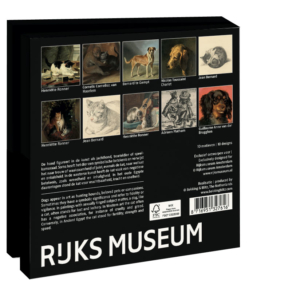 Grußkartenbox mit Umschläge – Quadratisch: Cats & Dogs, Collection Rijksmuseum Amsterdam