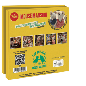 Grußkartenbox mit Umschläge – Quadratisch: Party, The Mouse Mansion, Schaap & Muis Beheer B.V.