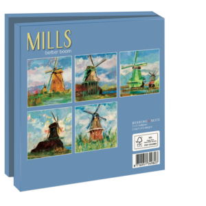 Grußkartenbox mit Umschläge – Quadratisch: Mills, Berber Boom