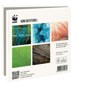 Grußkartenbox mit Umschläge – Quadratisch: Kom dichterbij, Wereld Natuurfonds