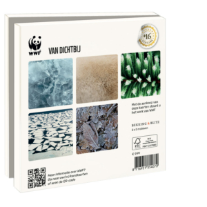 Grußkartenbox mit Umschläge – Quadratisch: Van dichtbij, Wereld Natuurfonds