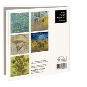 Grußkartenbox mit Umschläge – Quadratisch: Masterpieces, Van Gogh Museum