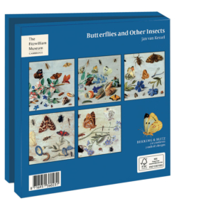 Grußkartenbox mit Umschläge – Quadratisch: Butterflies and Other Insects, The Fitzwilliam Museum