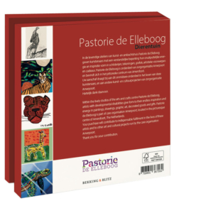 Grußkartenbox mit Umschläge – Quadratisch: Dierentuin, Pastorie de Elleboog