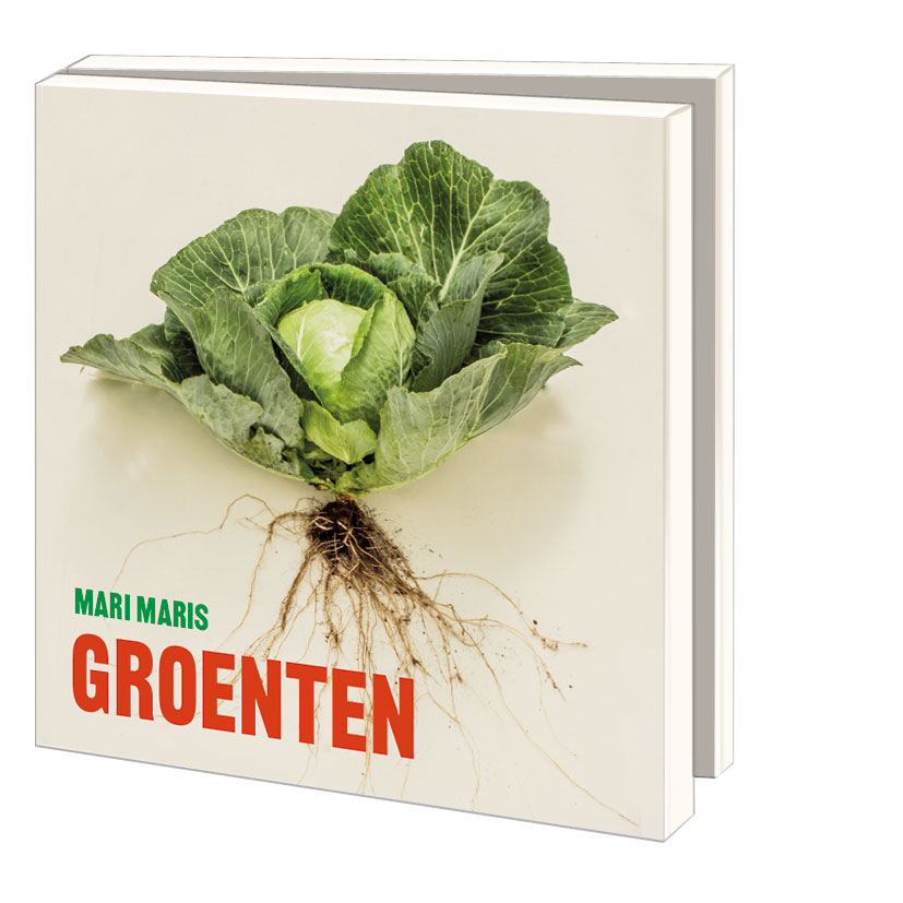 Grußkartenbox mit Umschläge – Quadratisch: Groenten, Mari Maris