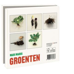 Grußkartenbox mit Umschläge – Quadratisch: Groenten, Mari Maris