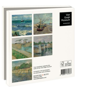 Grußkartenbox mit Umschläge – Quadratisch: Water, Van Gogh Museum