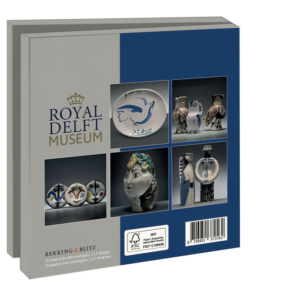 Grußkartenbox mit Umschläge – Quadratisch: Picasso, Royal Delft