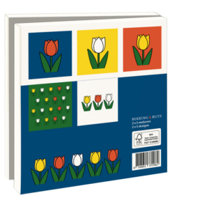 Grußkartenbox mit Umschläge – Quadratisch: Tulpen, Dick Bruna
