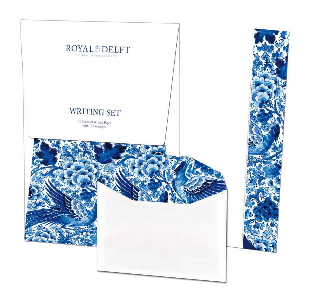 Briefpapier mit Umschläge: Royal Delft