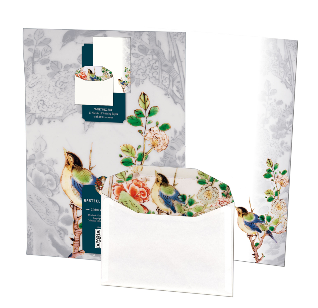 Briefpapier mit Umschläge: Chinese Porcelain, Kasteel De Haar