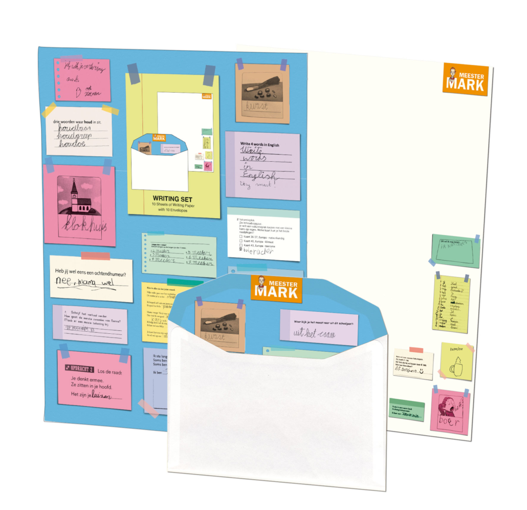 Briefpapier mit Umschlägen: Meistermarke