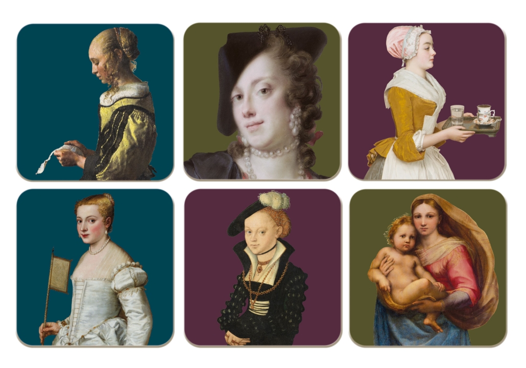 Untersetzer: Women, Staatliche Kunstsammlungen Dresden