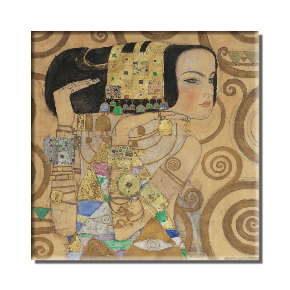 Kühlschrankmagnet: Expectation, Gustav Klimt