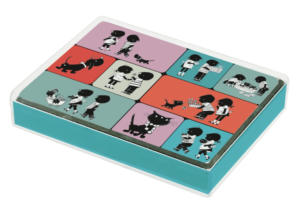 Set Kühlschrankmagnete: Jip en Janneke, Fiep Westendorp