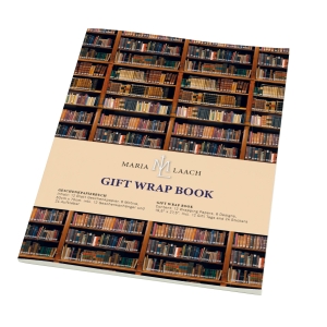 Geschenkpapier: Bücher, Die Klosterbibliothek, Maria Laach