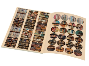 Geschenkpapier: Bücher, Die Klosterbibliothek, Maria Laach