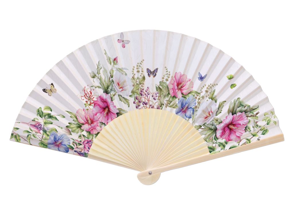 Fächer: Hibiscus, Janneke Brinkman-Salentijn