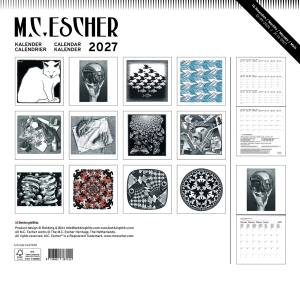 M.C. Escher Monatskalender 2027