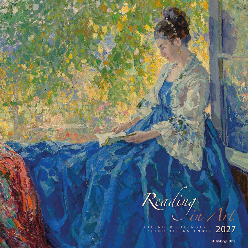Reading in art Monatskalender 2027