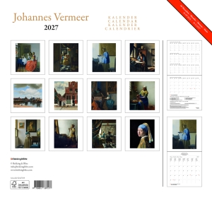Vermeer Monatskalender 2027