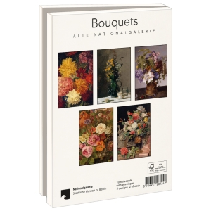 Grußkartenbox mit Umschläge – Groß: Bouquets, Alte National Galerie, SMB