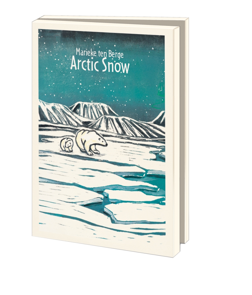 Grußkartenbox mit Umschläge – Groß: Arctic snow, Marieke ten Berge