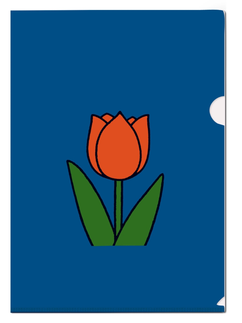 Dokumentenhülle A4: Tulpen, Dick Bruna