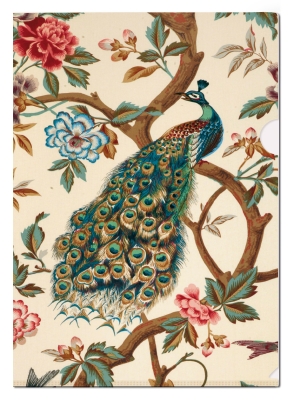 Dokumenthüllen A4: Der prächtige Pfau