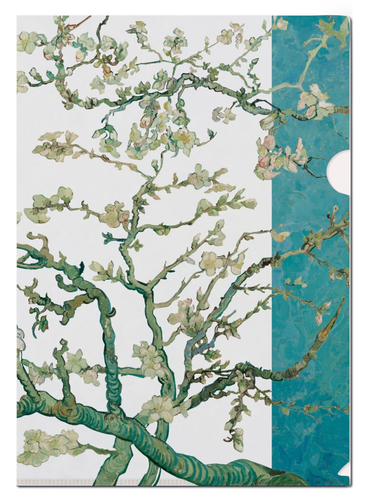 Dokumenthüllen A4: Almond Blossom, Vincent van Gogh, Van Gogh Museum