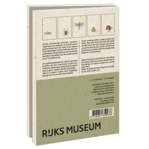 Grußkartenbox mit Umschläge – Klein: Crawly Creatures, Anselmus Boëtius de Boodt, Rijkmuseum