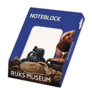 Notizblock: The Milkmaid/The Milkmaid, Johannes Vermeer, Rijksmuseum Amsterdam