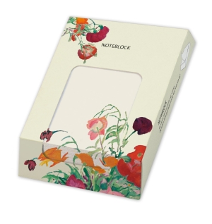Notizblock: Bloemen voor een gebloemde lap, Leo Gestel, Singer Laren