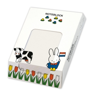 Notizblock: Nijntje – Miffy – Holland, Dick Bruna