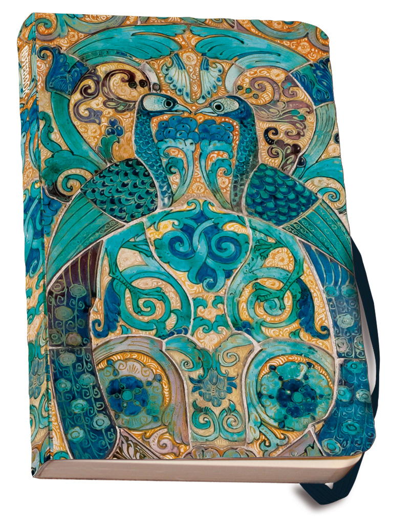 Notizbuch Softcover A6: Peacocks, Peace Palace
