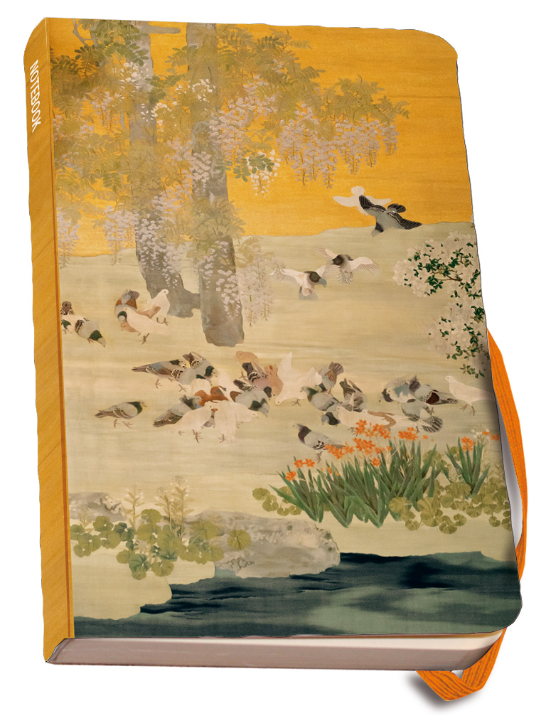 Notizbuch Softcover A6: Doves, Peace Palace