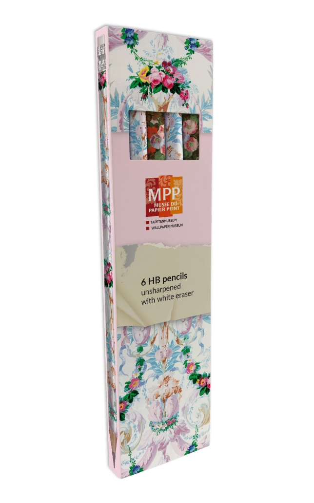 Bleistift Box: Flowers, Musée du Papier Peint