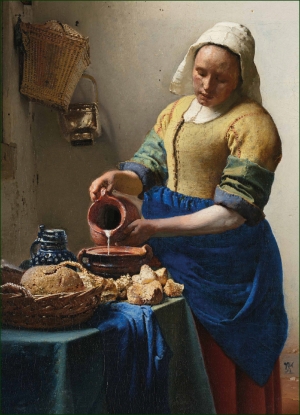 Puzzle (1.000 Teile): Melkmeisje, Vermeer, Rijksmuseum