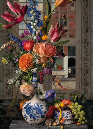 Puzzle (1.000 Teile): Ohne Titel (#190), Bas Meeuws, Royal Delft